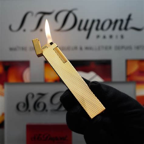 Vintage S.T. Dupont, Dunhill, and Cartier Lighters